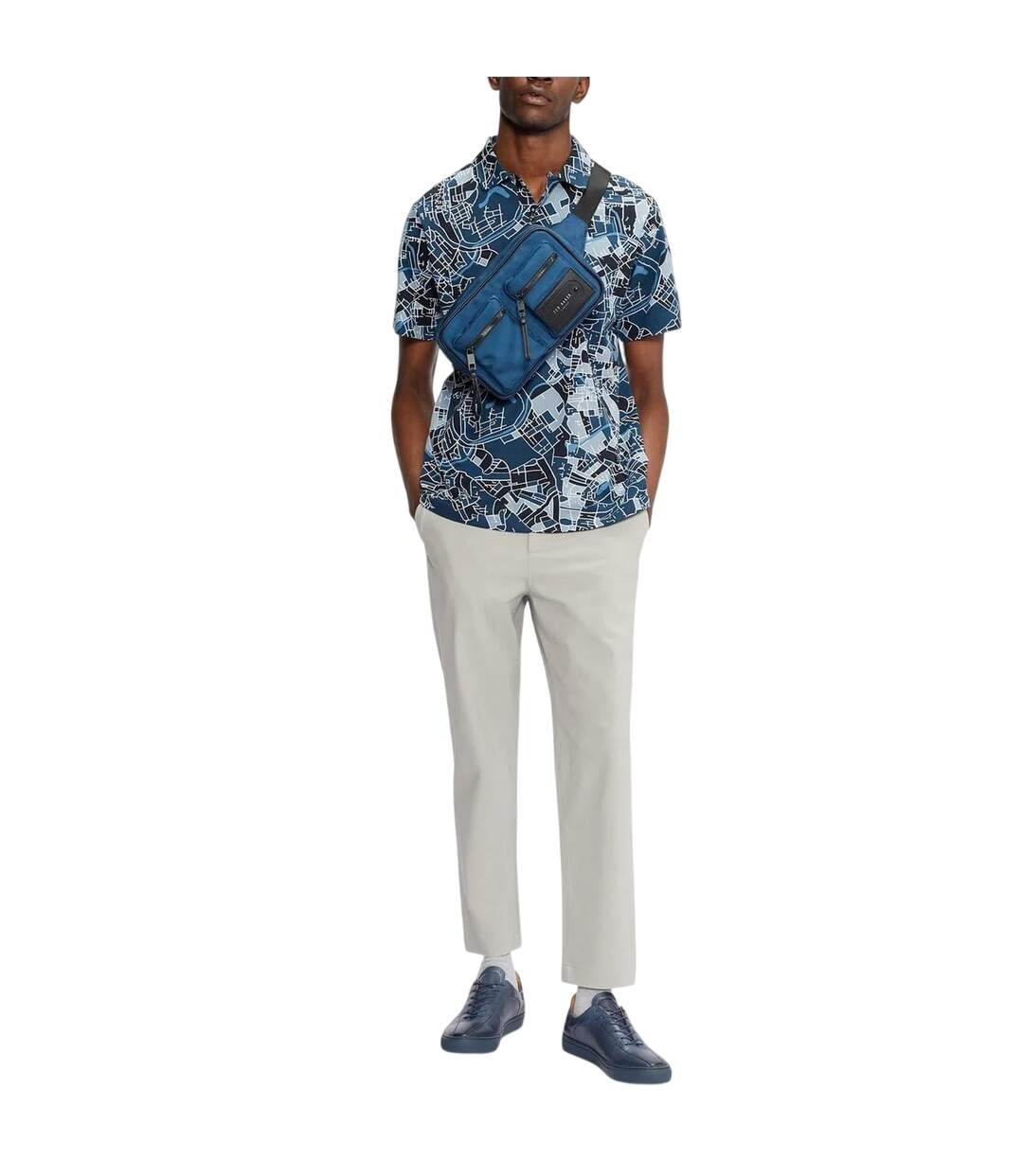 Pantalon Homme Gris Ted Baker-4