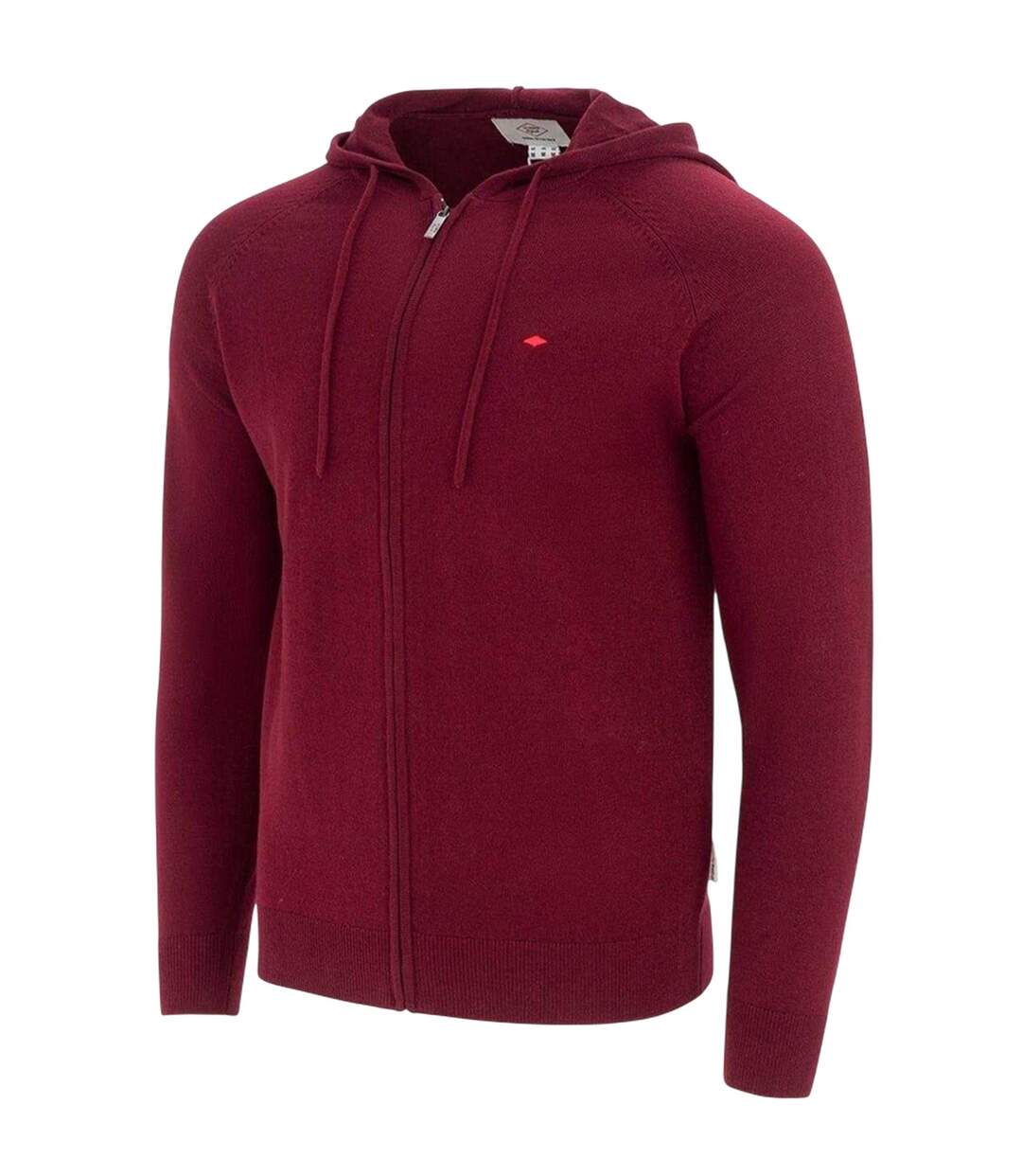 Veste À Capuche Homme Bordeaux Lee Cooper-3