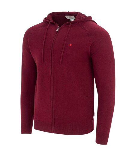 Veste À Capuche Homme Bordeaux Lee Cooper