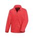 Result Mens Core Fashion Fit Outdoor Fleece Jacket (Flame Red)