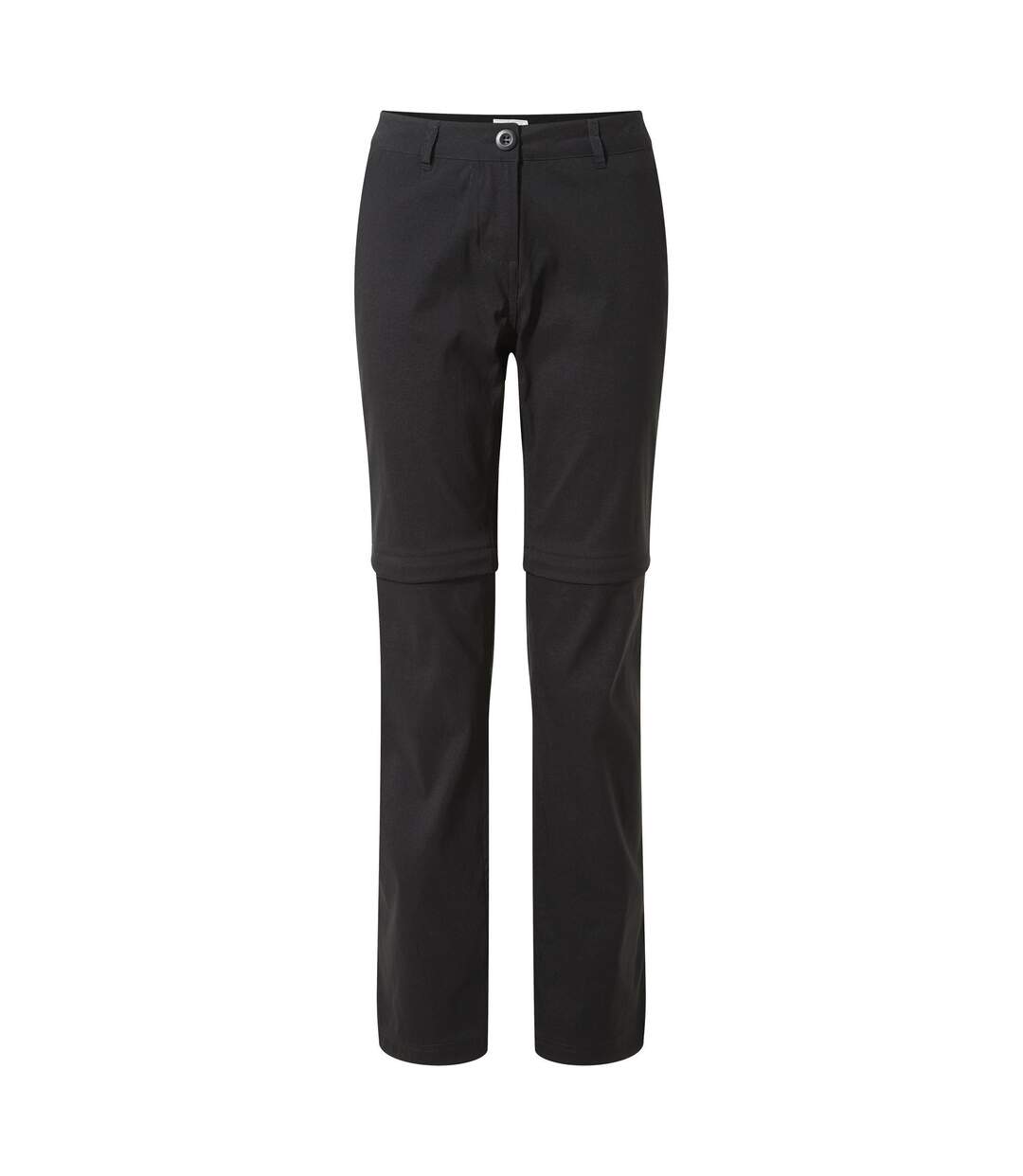 Pantalon transformable kiwi pro femme noir Craghoppers