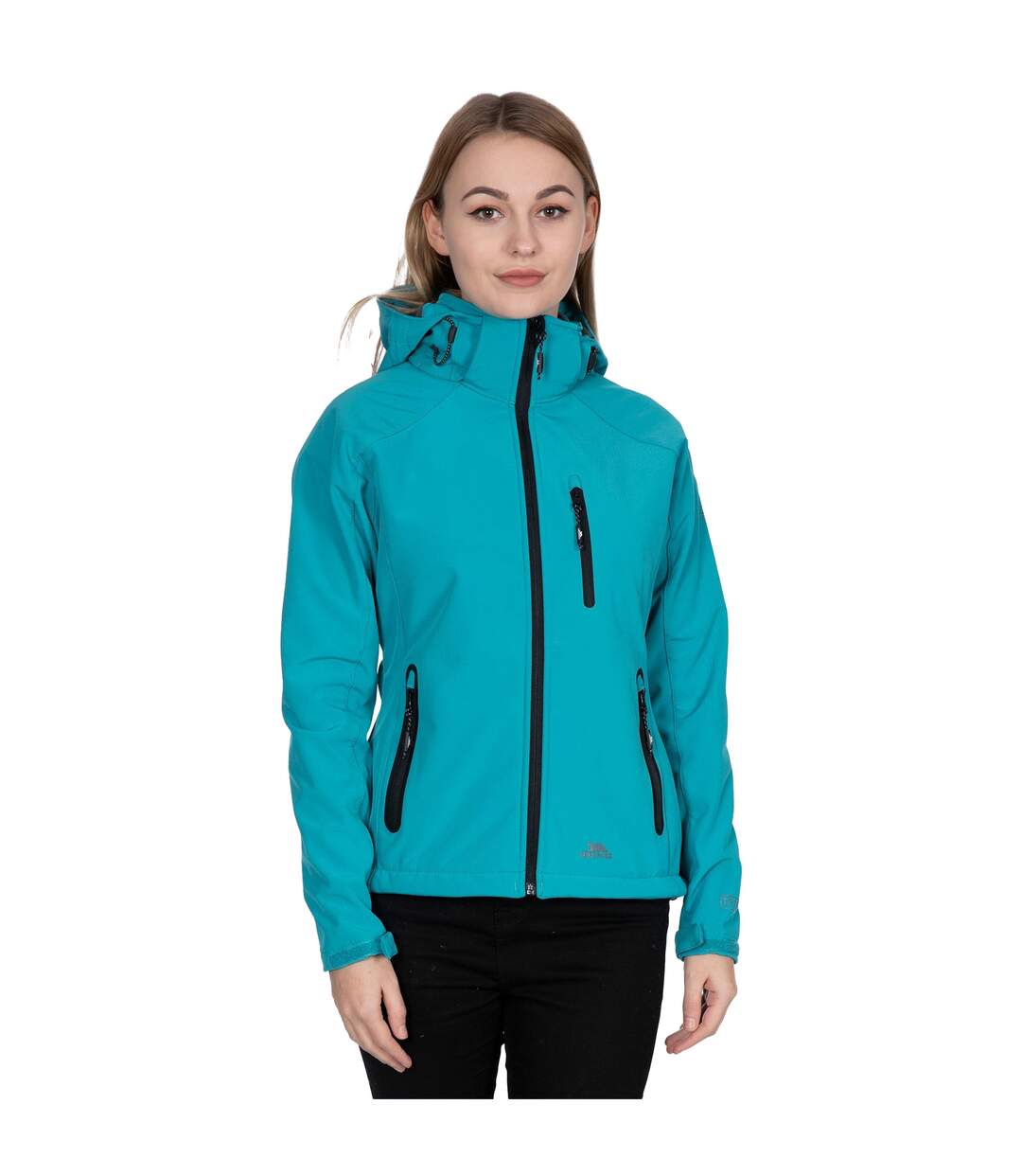 Veste softshell bela femme bleu clair Trespass-3