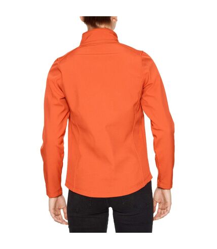 Gildan Womens/Ladies Hammer Soft Shell Jacket (Orange)