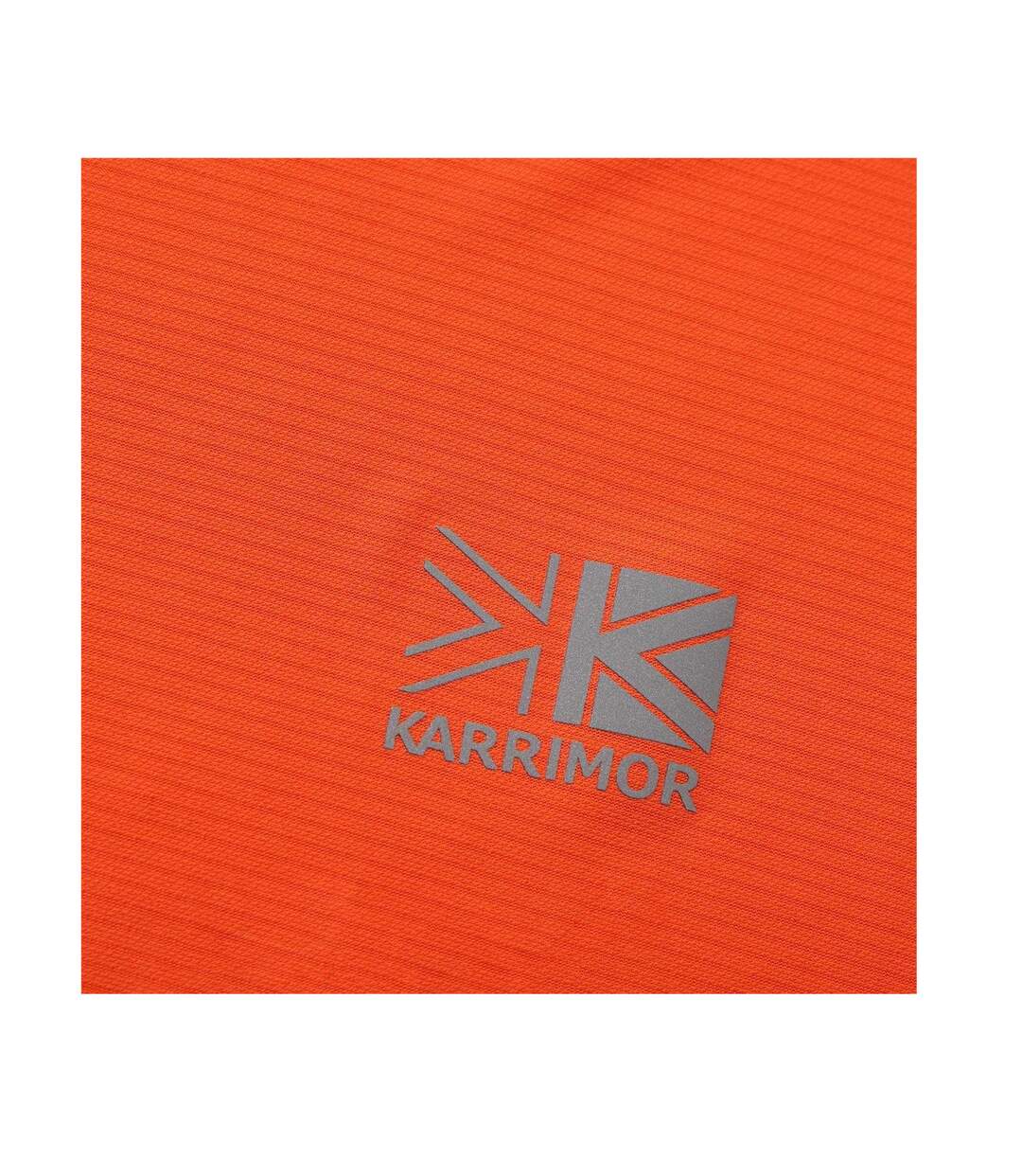 Mens Running T-shirt Fire Orange Karrimor-4