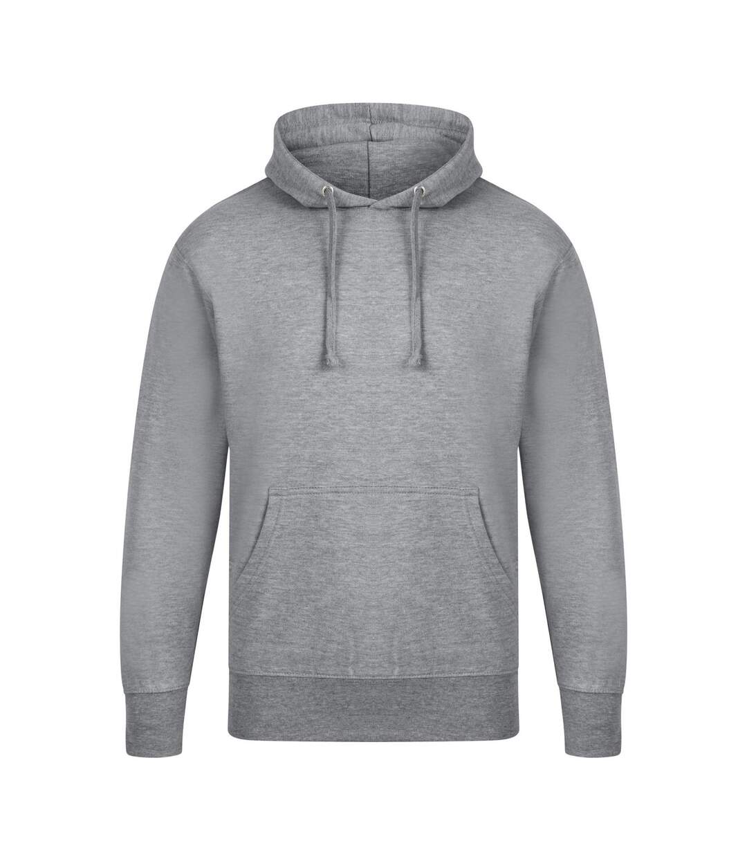 Sweat à capuche premium homme gris chiné Casual Classics