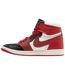 Baskets Air Jordan Femme Rouge Blanc Noir Nike-2