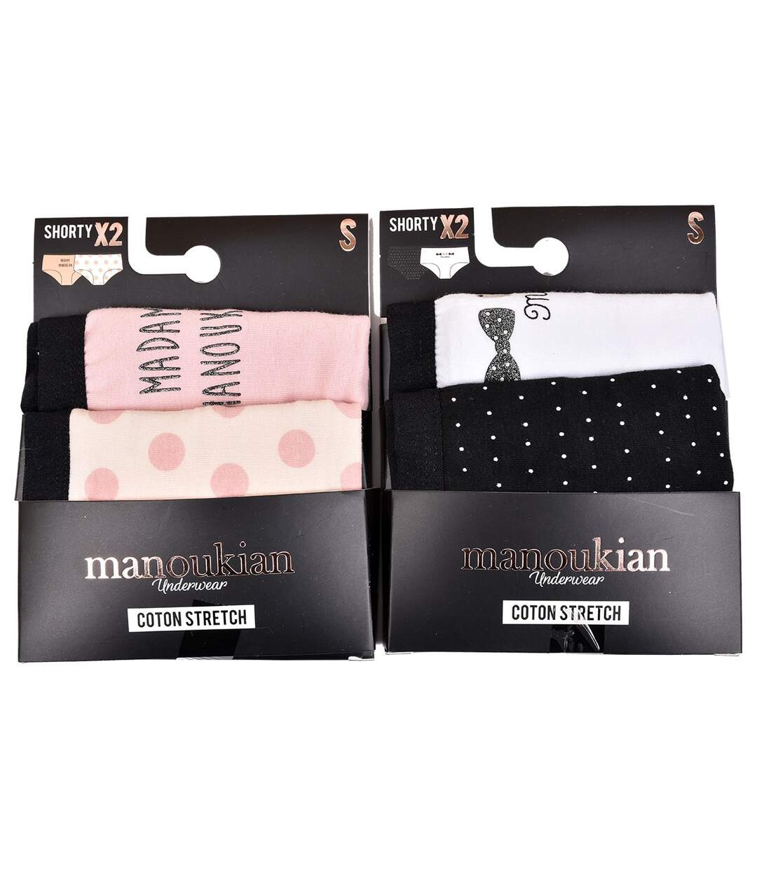 Culottes Femme MANOUKIAN Underwear Confort Qualité supérieure Pack de 4 Mme MANOUKIAN-2