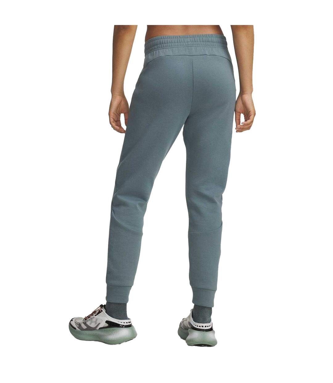 Womens/ladies Unstoppable Fleece Athletic Joggers Jasper Under Armour-3