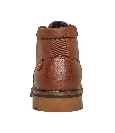 Mens Nevis Leather Chukka Boots Tan Nicholas Deakins