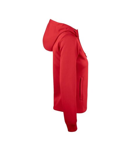 Veste À Capuche Basic Femme Rouge Clique