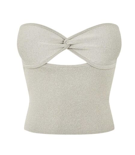 Débardeur Femme Beige Gris Jack Wills