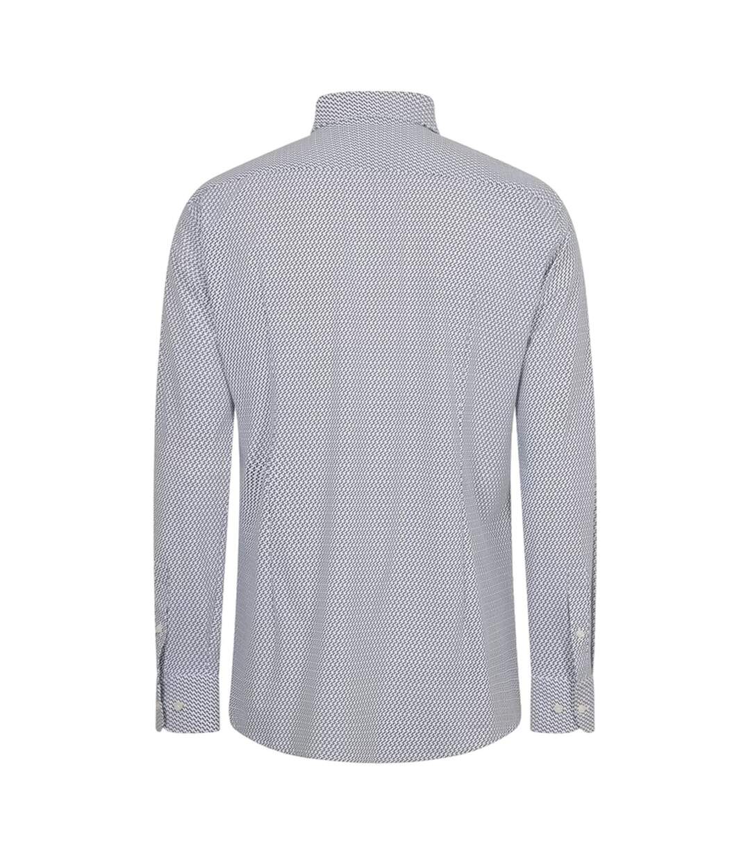Chemise Manches Longues Hank S Homme Bleu Foncé Boss-2
