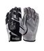 Wilson Unisex Adult NFL Receivers Gloves (Black/Silver) - UTRD1837
