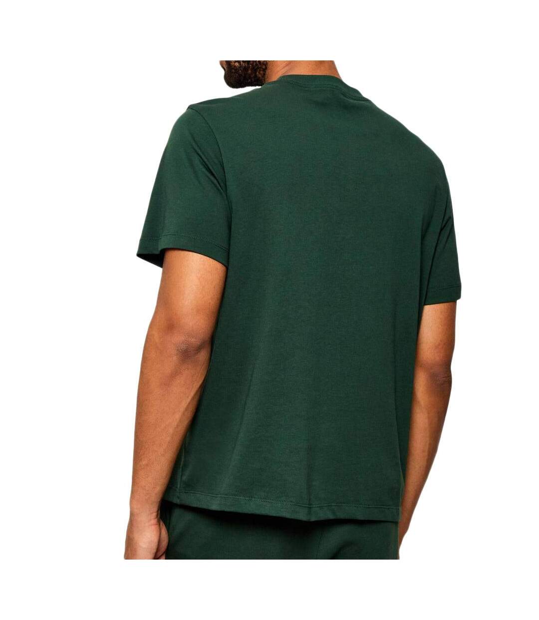 T-Shirt vert homme calvin klein jeans hero-2