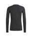 T-shirt Manches Longues Entraînement Motif/style Logo Tonal Techfit Homme Noir Adidas-2