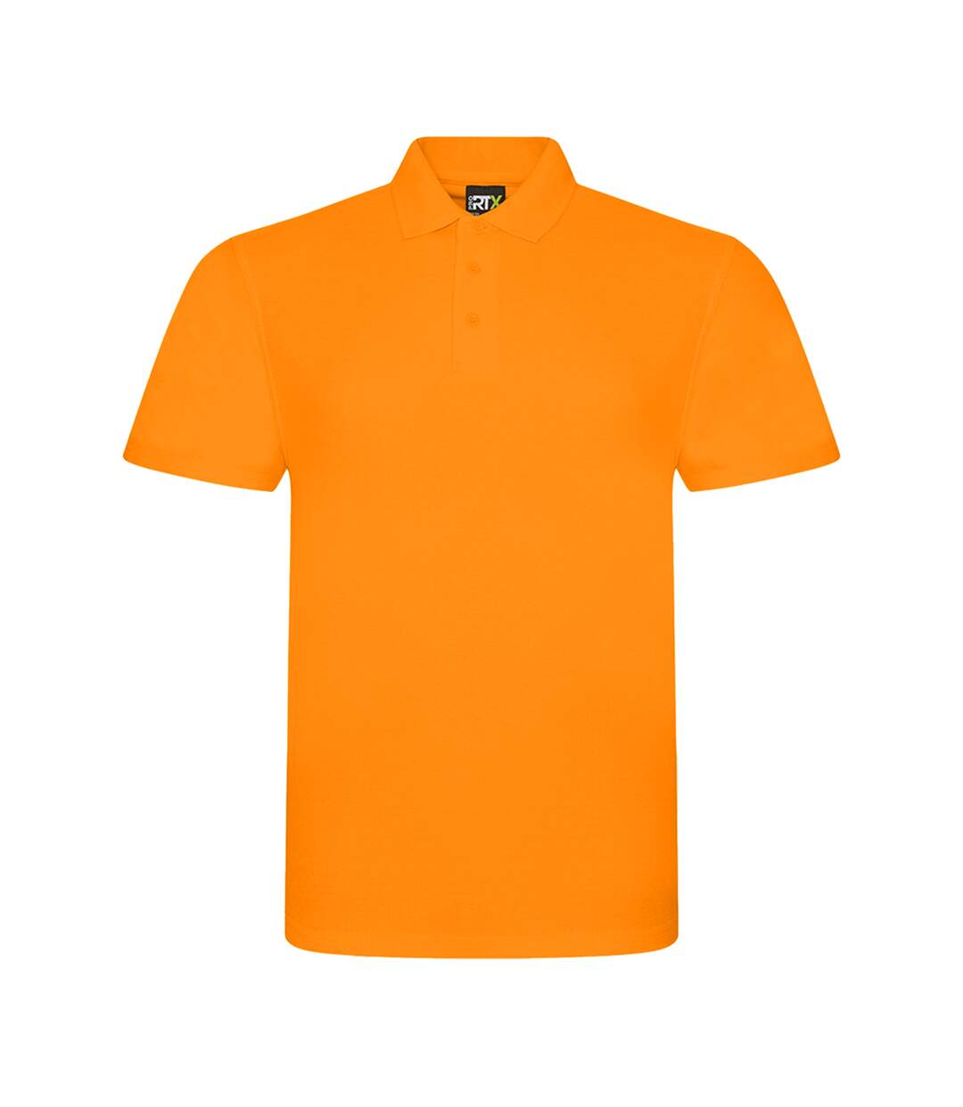 PRO RTX Mens Pro Pique Polo Shirt (Orange)