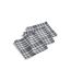 Lot de 3 Serviettes de Table Traditio 45cm Anthracite