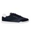 Mens Lopro Leather Trainers Navy White Tommy Hilfiger-1