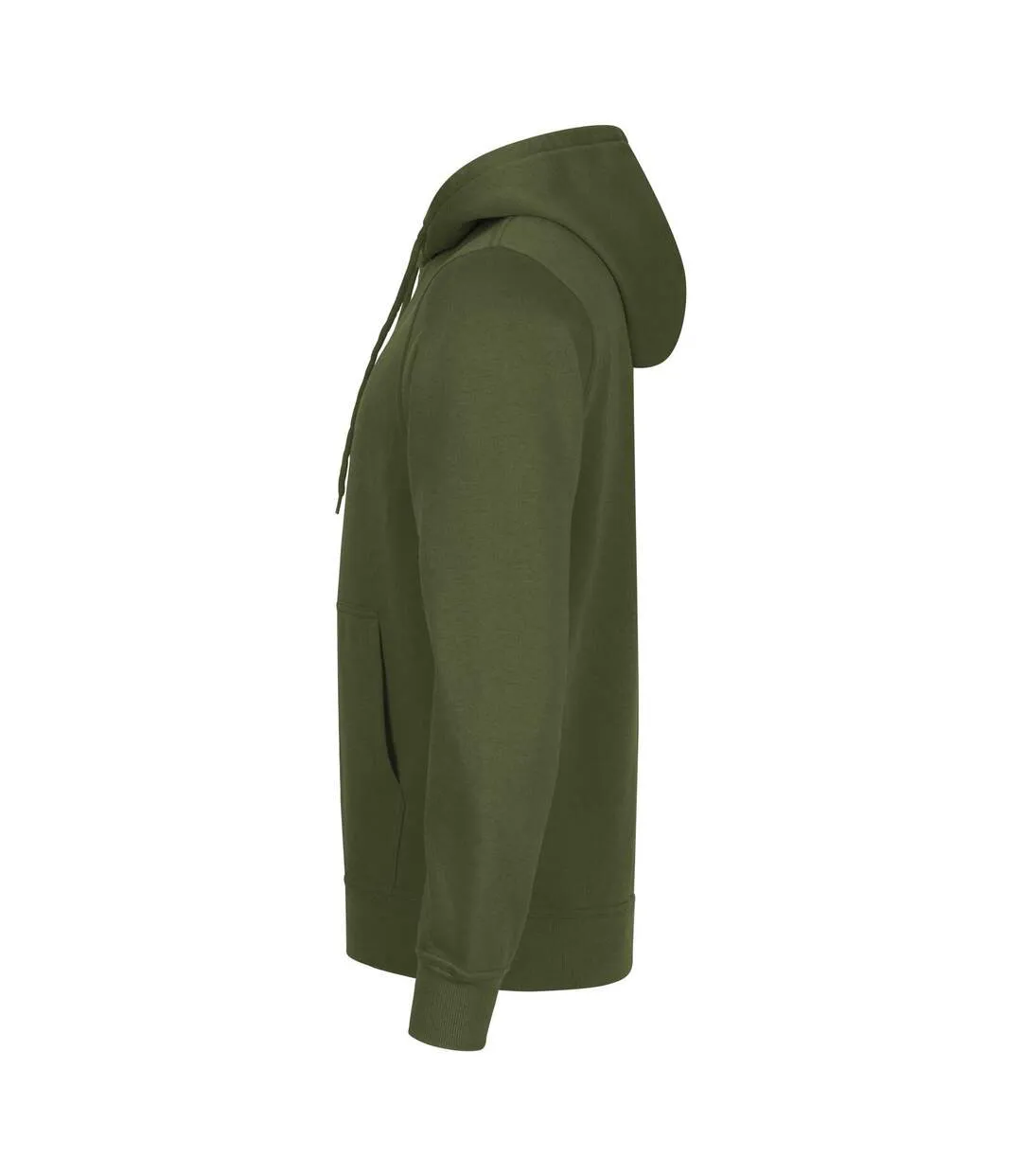 Sweat À Capuche Miami Adulte Vert Militaire Clique-3