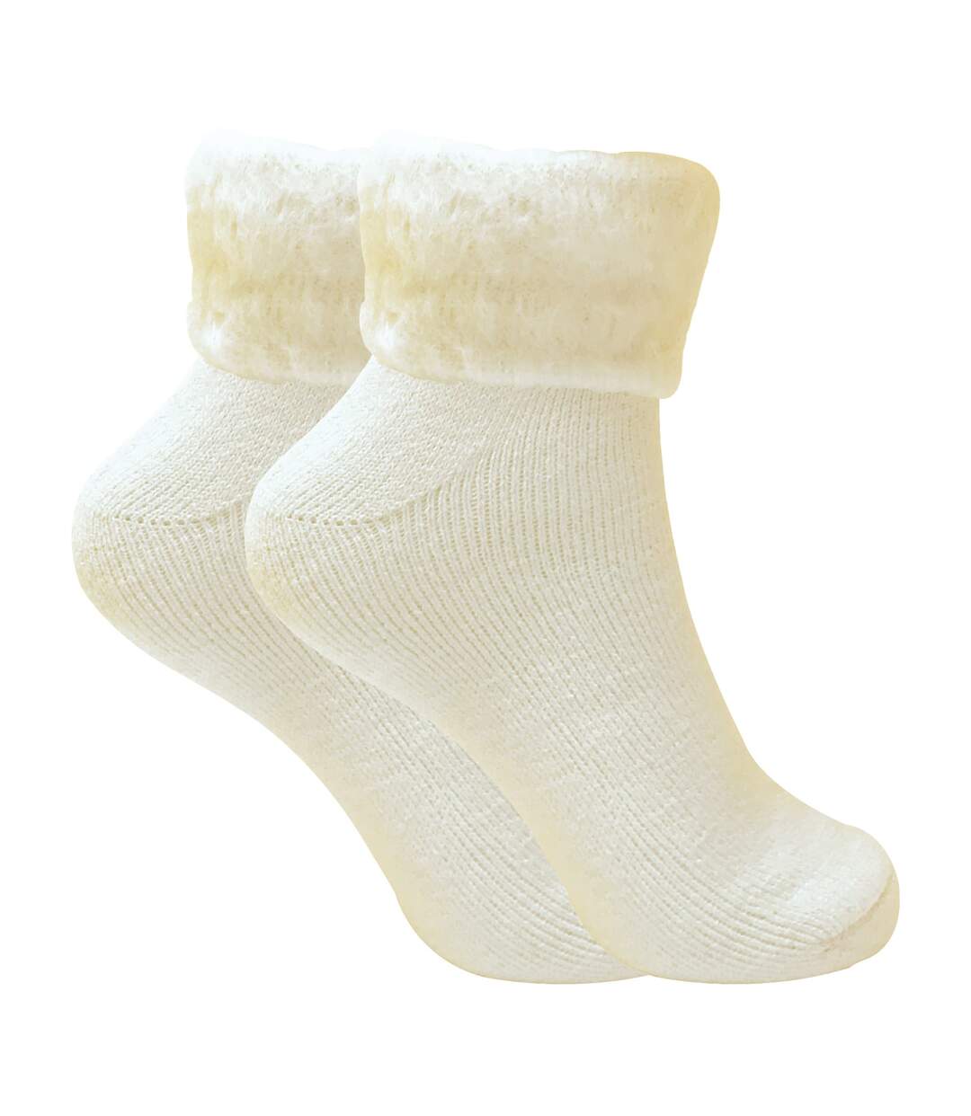 3 Paires Chaussettes de Lit Femme Hiver Chaudes-5