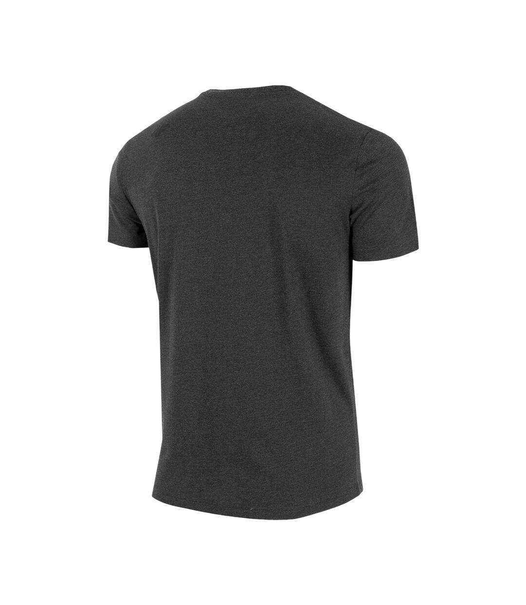 T-shirt Motif/style Logo Homme Gris Argenté 4F-2
