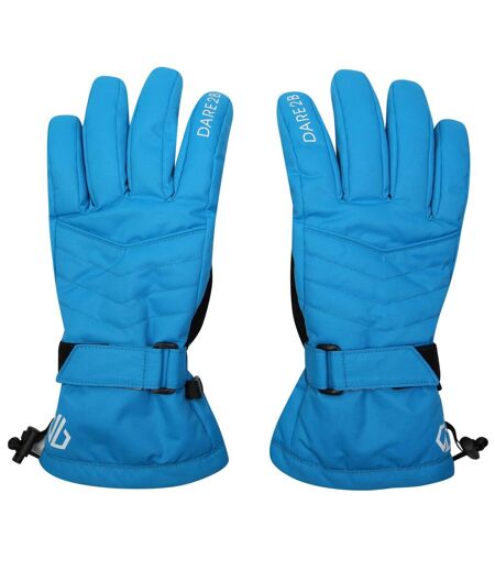 Womens/ladies acute ski gloves swedish blue Dare 2B