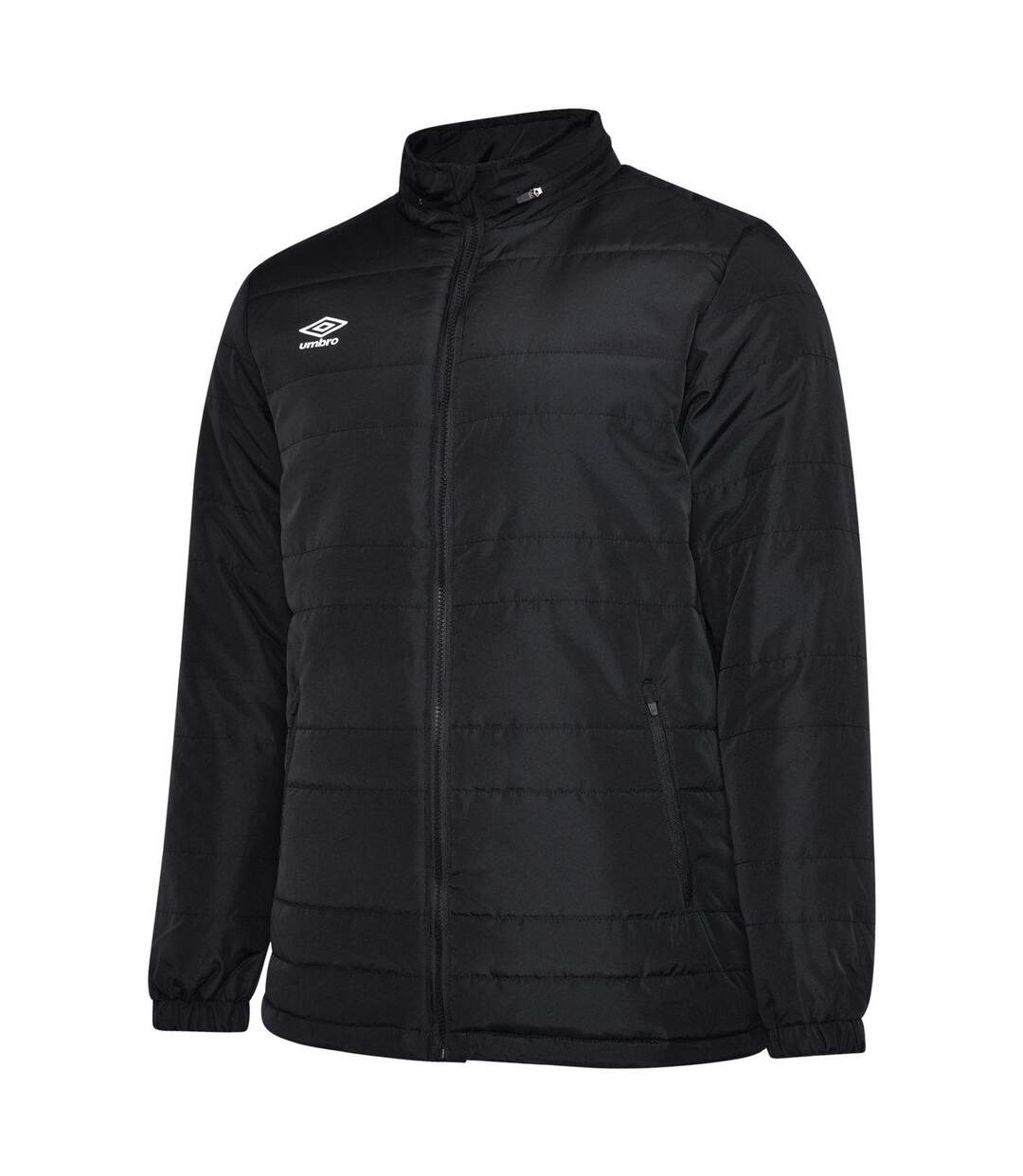 Mens Club Essential Bench Jacket Black Umbro-1