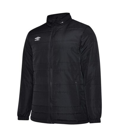 Mens Club Essential Bench Jacket Black Umbro