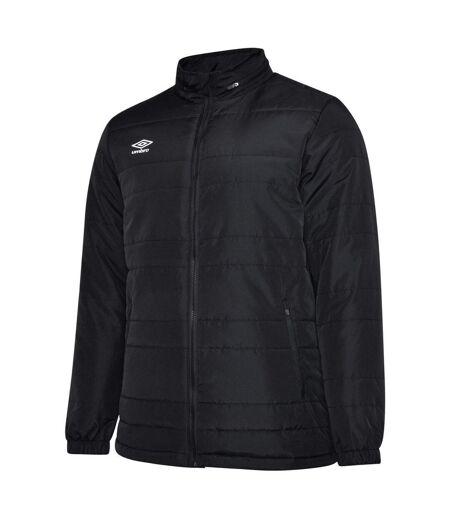 Mens Club Essential Bench Jacket Black Umbro