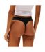 x5 strings noirs femme tommy hilfiger thong - l-3