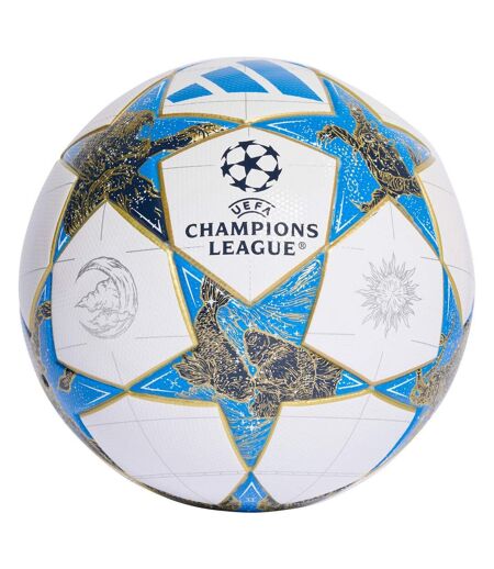 Ballon De Foot Motif/style Zodiaque Uefa Champions League 25/26 Taille 5 Blanc Bleu Foncé Adidas