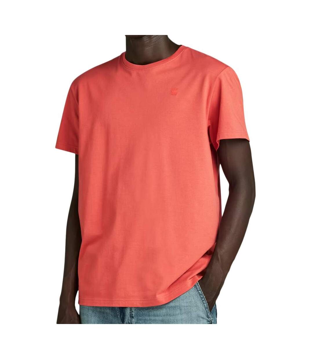 T-shirt Rouge Homme G-Star Base - L