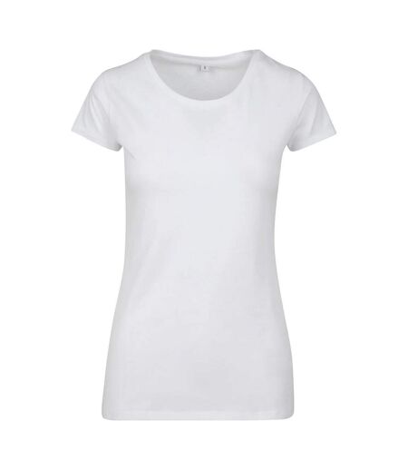 T-shirt Merch Femme Blanc Build Your Brand
