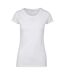 T-shirt Merch Femme Blanc Build Your Brand-2