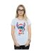 Disney Femmes/Les femmes Lilo And Stitch Stitch Christmas - T-shirt en coton (Gris sportif) - UTBI15992-2