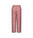 Pantalon Rose/Blanc Femme Only Nova Life Palazzo - 34