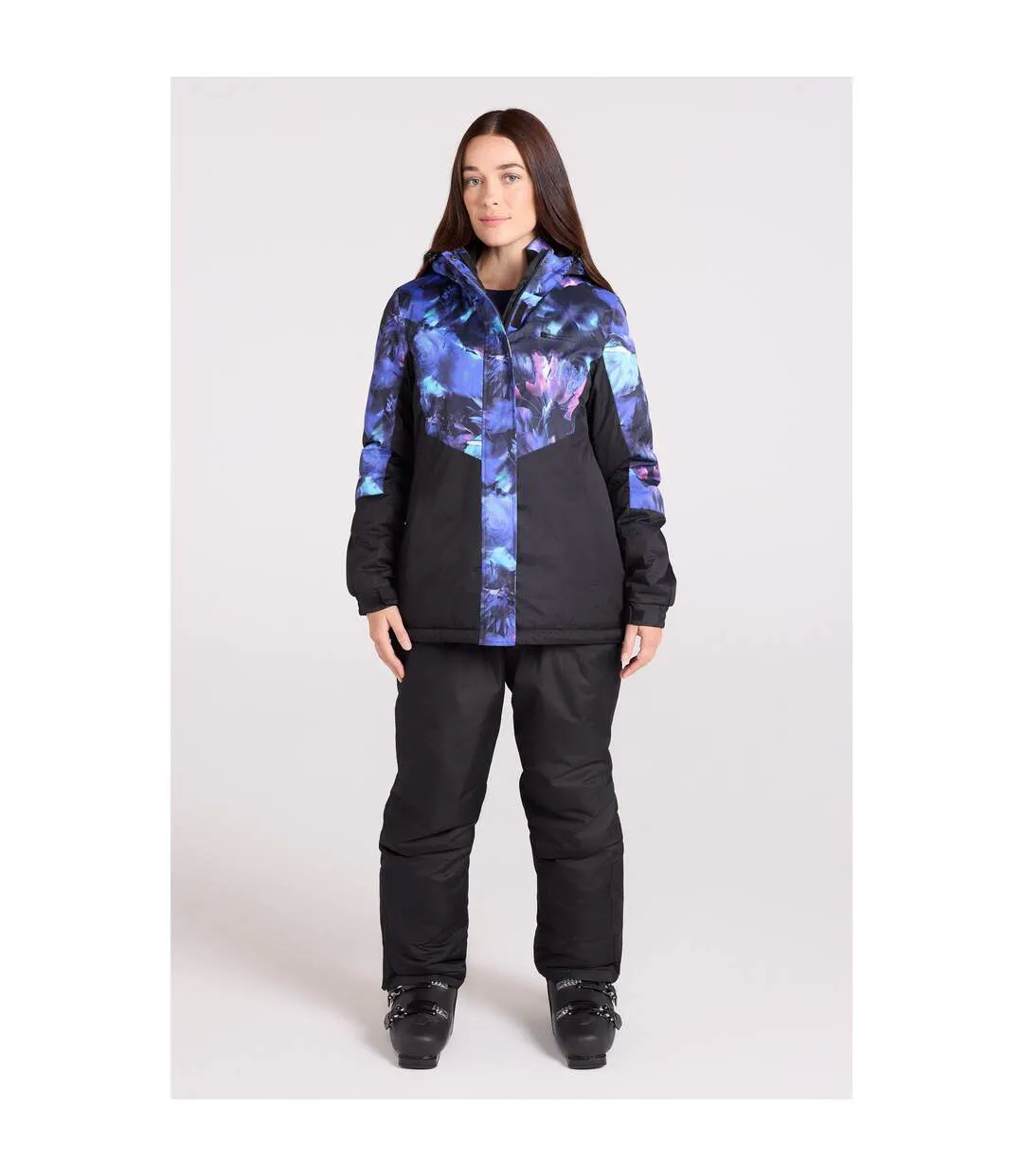 Ensemble Blouson Et Pantalon De Ski Femme Bleu Vif Mountain Warehouse-1