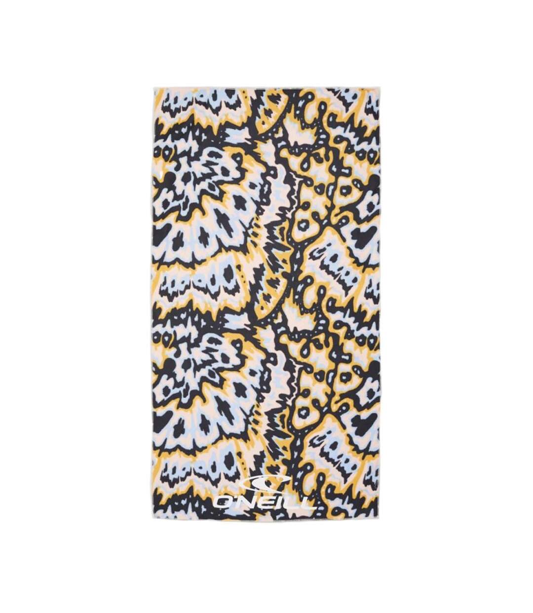 Serviette noire/orange femme o'neill quick dry towel-1