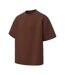 Mens Plain Scuba Comfort T-shirt Brown Firetrap-3