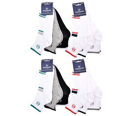 Chaussettes SERGIO TACCHINI QUARTER 12 Pcs 7015