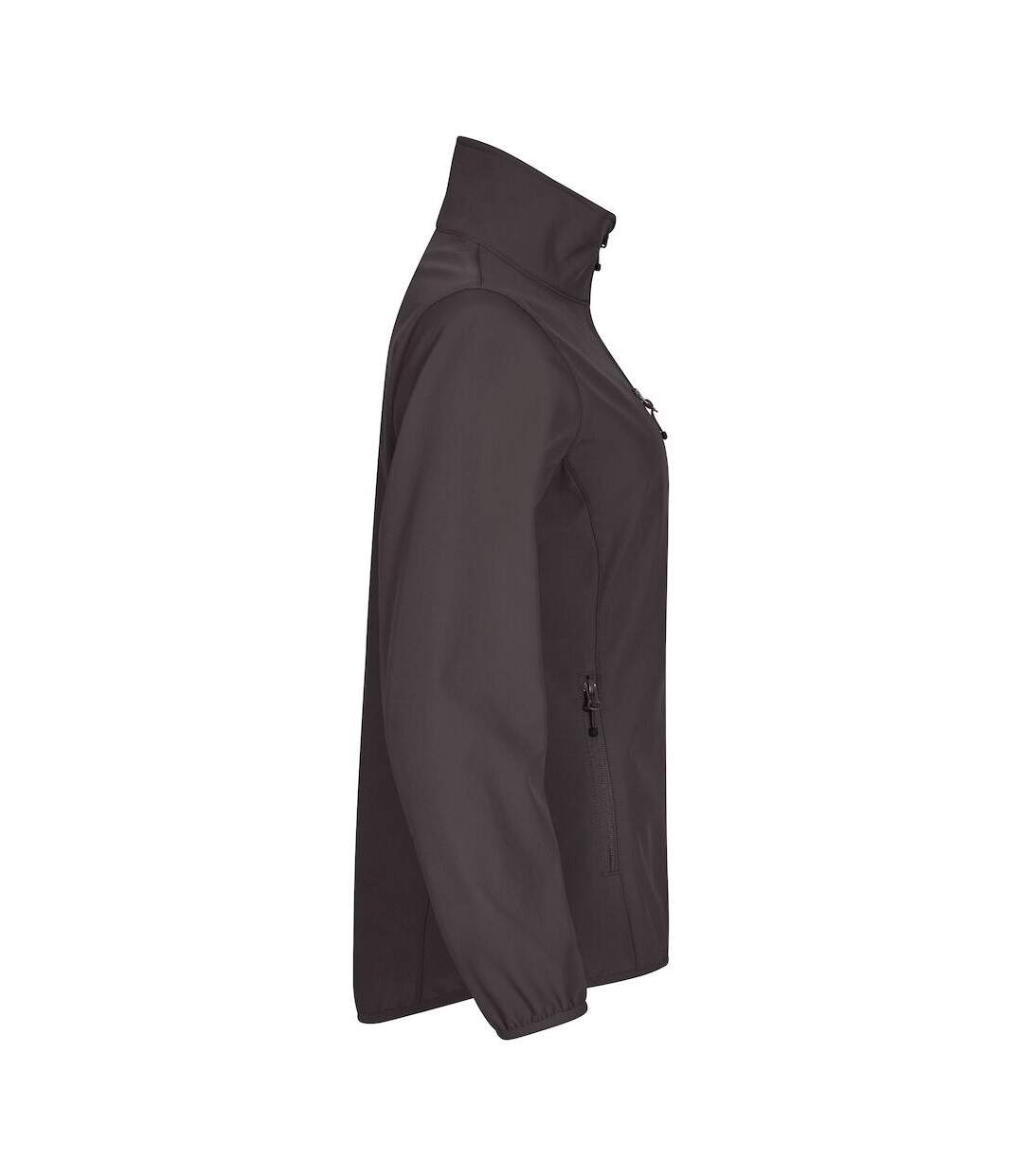 Veste Softshell Classic Femme Gris Foncé Clique-3