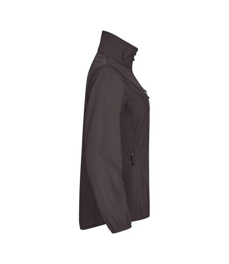 Veste Softshell Classic Femme Gris Foncé Clique