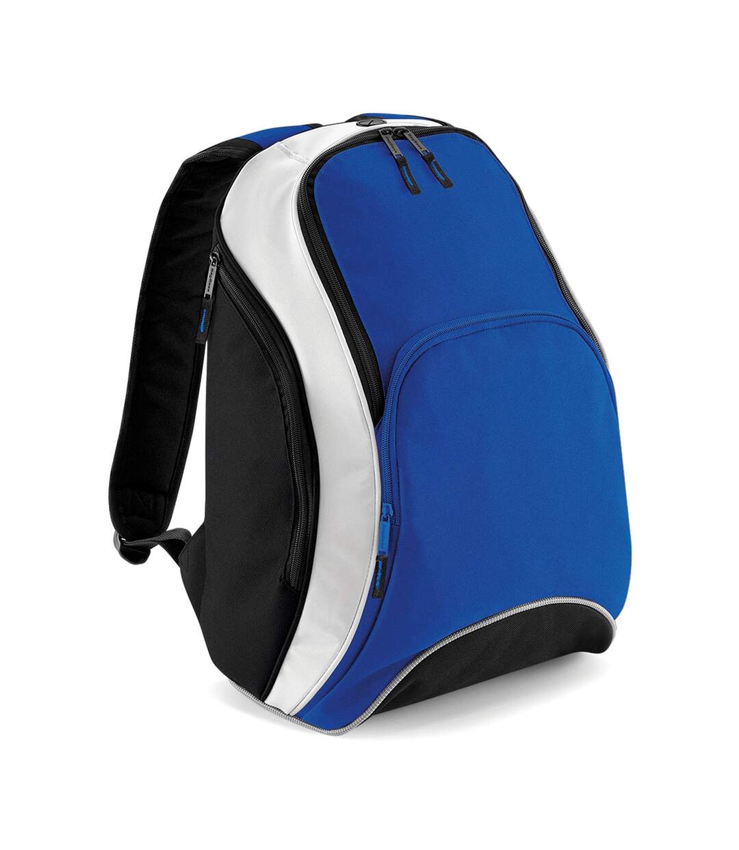 Sac à dos teamwear taille unique bleu roi vif / noir / blanc Bagbase-1