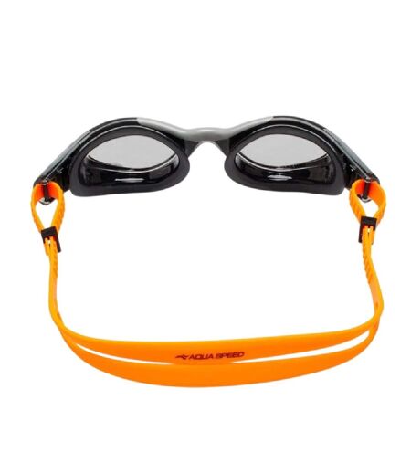 Lunettes De Natation Aquilo Adulte Noir Orange Aqua Speed