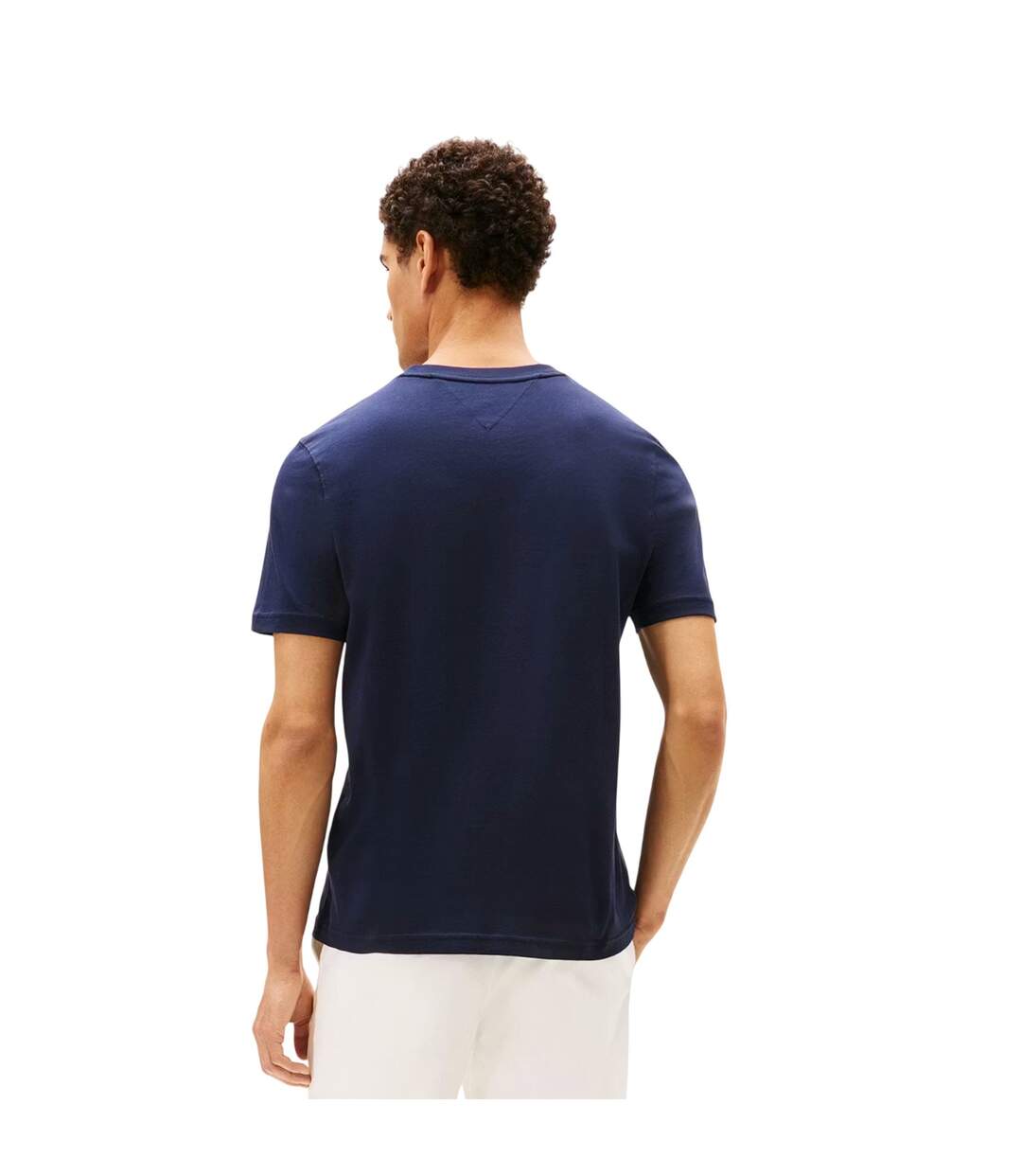 T-shirt Motif/style Drapeau Homme Rose Foncé Violet Tommy Hilfiger-3