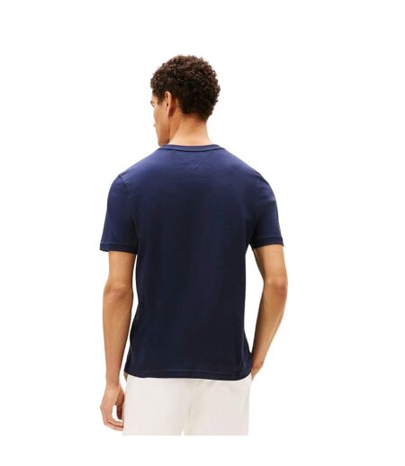 T-shirt Motif/style Drapeau Homme Rose Foncé Violet Tommy Hilfiger