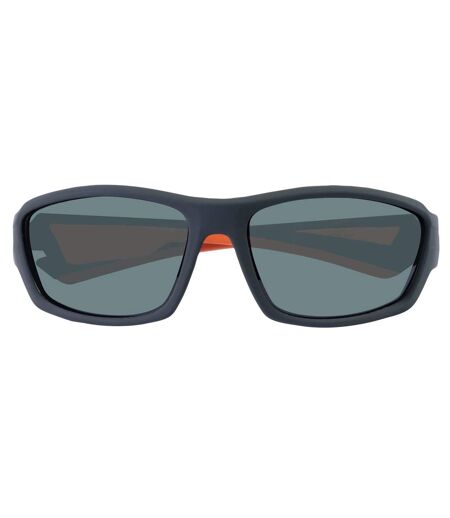 Isotoner Lunettes de soleil mixte adulte sport finition gomme, verres polarisants