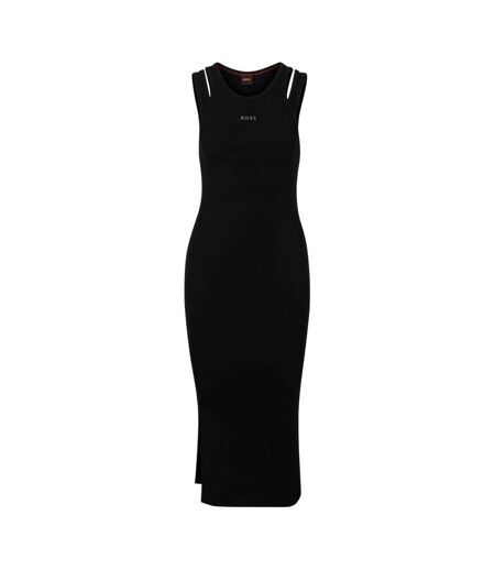 Robe Longue Femme Noir Boss