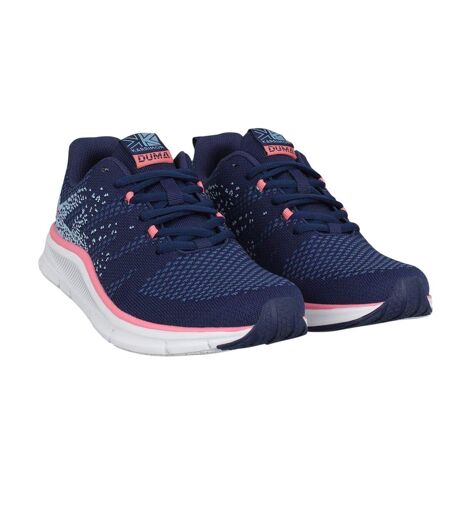 Baskets Duma Femme Bleu Marine Bleu Rose Karrimor