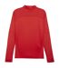 Mens Teamfinal Quarter Zip Training Fleece Top Red Puma-3